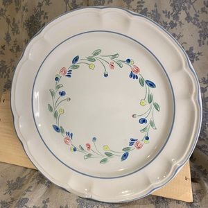 VTG 10.5" Japanese Floral Expressions by Hearthside Plate